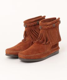 Minnetonka（ミネトンカ）の「【MINNETONKA】ハイ トップ バック ジッパー ブーツ HI TOP BACK ZIP BOOTS（ブーツ）」