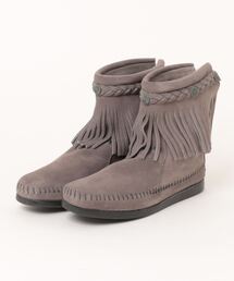 【MINNETONKA】ハイ トップ バック ジッパー ブーツ HI TOP BACK ZIP BOOTS