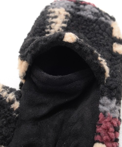 PENDLETON（ペンドルトン）の「PENDLETON ペンドルトン HARDING BOA MITTENS ハーディング ジャガードボア グローブ ミトン 手袋（手袋・レディース・オフホワイト/ブラック/ベージュ・FREE）」の7枚目の写真