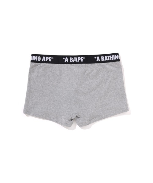 A BATHING APE（アベイシングエイプ）の「ONE POINT TRUNKS（その他アンダーウェア/インナー・メンズ・ブラック/グレー/ホワイト・LARGE/SMALL/MEDIUM/X-LARGE）」の8枚目の写真
