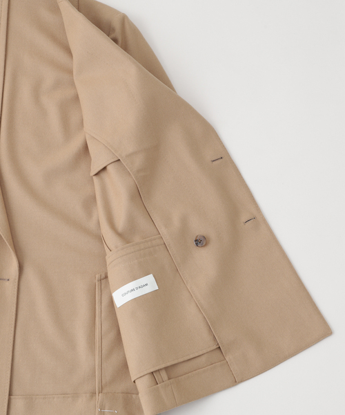 セール】COUTURE D'ADAM(クチュール ド アダム) Flannel Blazer Double