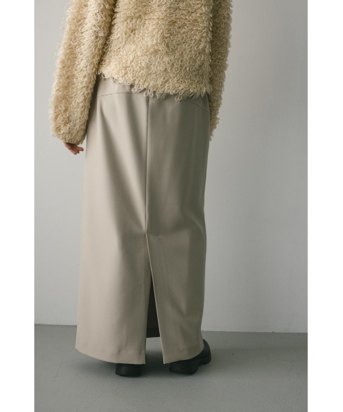 STYLEMIXER（スタイルミキサー）の「アーチパネルストレートスカート（スカート・レディース・ブラック/ライトベージュ/オレンジ・SMALL/MEDIUM）」の17枚目の写真