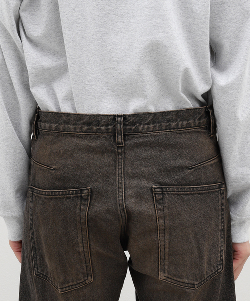 NVRFRGT / ネヴァーフォーゲット】3D TWISTED JEANS MF.BLACK（デニム