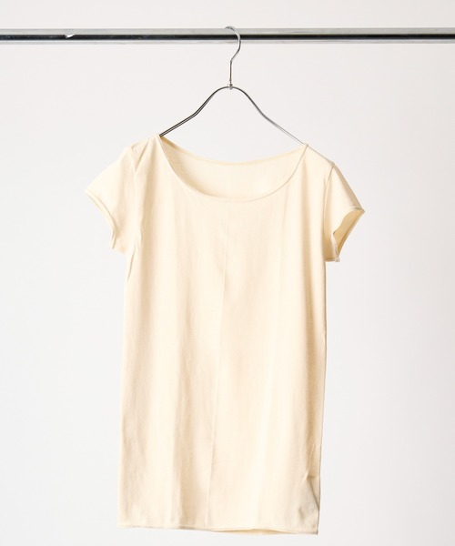 me. / ミードット コットンシルク フレンチスリーブ me-18357 HPI（インナーウェア/肌着）｜me.（ミードット）