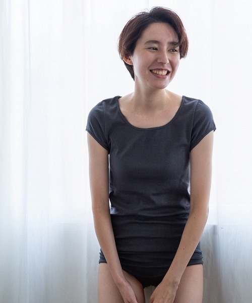 me. / ミードット コットンシルク フレンチスリーブ me-18357 HPI（インナーウェア/肌着）｜me.（ミードット）