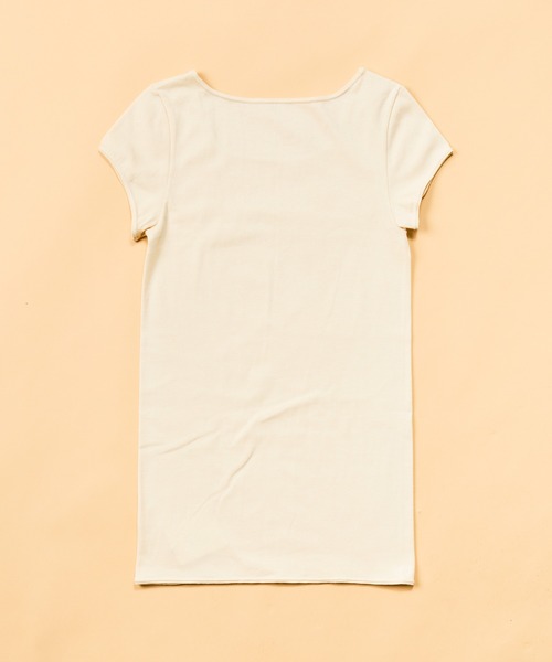 me. / ミードット コットンシルク フレンチスリーブ me-18357 HPI（インナーウェア/肌着）｜me.（ミードット）