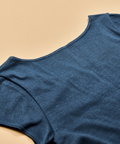 me. / ミードット コットンシルク フレンチスリーブ me-18357 HPI（インナーウェア/肌着）｜me.（ミードット）