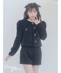 Lunangelina（ルナアンヘリナ）の「Cable Knit Short Pants（その他パンツ）」
