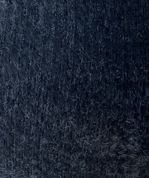 meJane（ミージェーン）の「シャギーニット ショートパンツ（その他パンツ・レディース・ブラック/オフホワイト・FREE）」の5枚目の写真