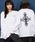 unrelaxingiANVOj́uI[o[TCY hJ OTVc 100/embroidery oversize T-shirtiTVc/Jbg\[jvb̑17