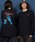 unrelaxingiANVOj́uI[o[TCY hJ OTVc 100/embroidery oversize T-shirtiTVc/Jbg\[jvbubNn̑3