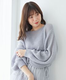 MAJESTIC LEGON | キラキラドロストメッシュニット(ニット/セーター)