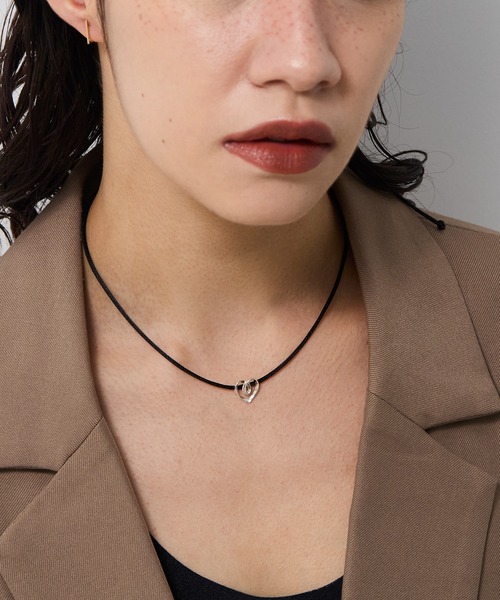 JUPITER（ジュピター）の「【SV】モチーフダイヤモンドコードネックレス/バテイ　ハート/金属アレルギー対応/ニッケルフリー<動画あり>（ネックレス・レディース・シルバー/ゴールド/シルバー系その他/ゴールド系その他・FREE）」の19枚目の写真