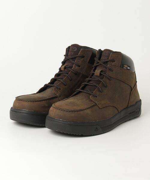 KEEN（キーン）の「GIBSON MID ESD / ギブソン ミッド イーエスディー / メンズ 安全靴（ブーツ・メンズ・ダークブラウン・26.5cm/27cm/27.5cm/28cm/26cm）」の9枚目の写真