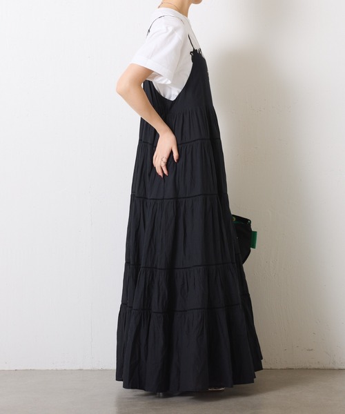 normment（ノーメント）の「normment キャミドレス（ワンピース・レディース・ブラック・FREE）」の11枚目の写真
