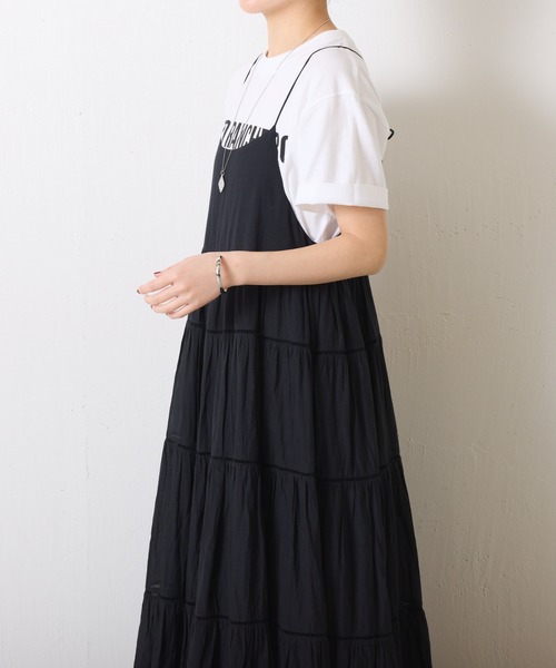 normment（ノーメント）の「normment キャミドレス（ワンピース・レディース・ブラック・FREE）」の9枚目の写真