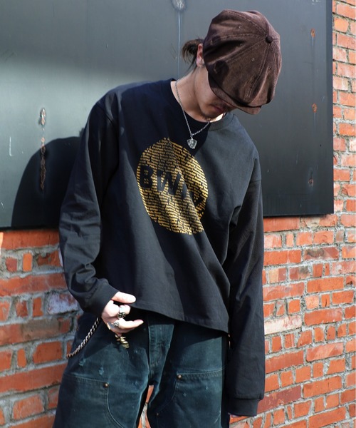 Noen（ノエン）の「BYMWスピリットロンT（Tシャツ/カットソー・メンズ・ブラック/ライトグレー・LARGE/MEDIUM）」の9枚目の写真