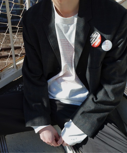 Noen（ノエン）の「BYMWスピリットロンT（Tシャツ/カットソー・メンズ・ブラック/ライトグレー・LARGE/MEDIUM）」の19枚目の写真