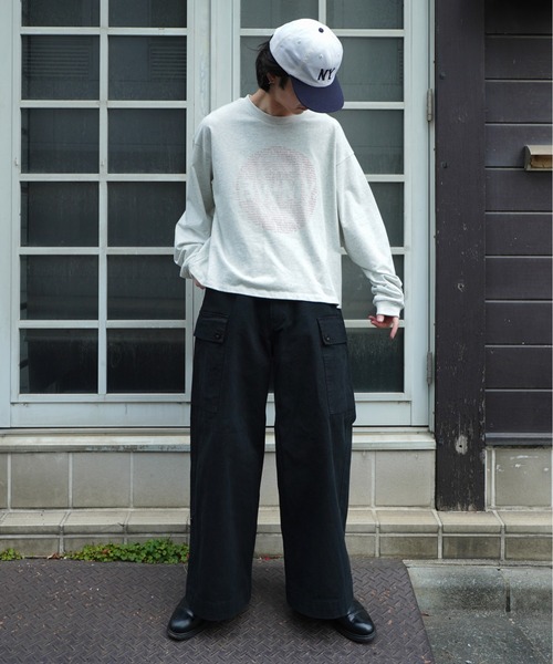 Noen（ノエン）の「BYMWスピリットロンT（Tシャツ/カットソー・メンズ・ブラック/ライトグレー・LARGE/MEDIUM）」の20枚目の写真