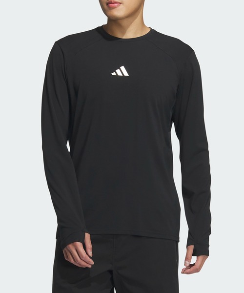 adidas プレミアム フルファッションドニットTシャツ プレミアム フル