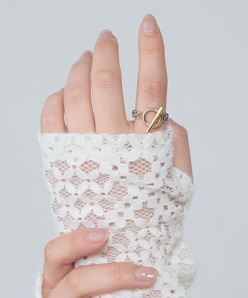 Two-tone chain ring / バイカラー チェーンリング（リング