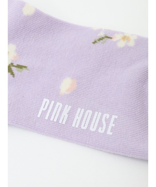 桜Teddyソックス（ソックス/靴下）｜PINK HOUSE（ピンクハウス