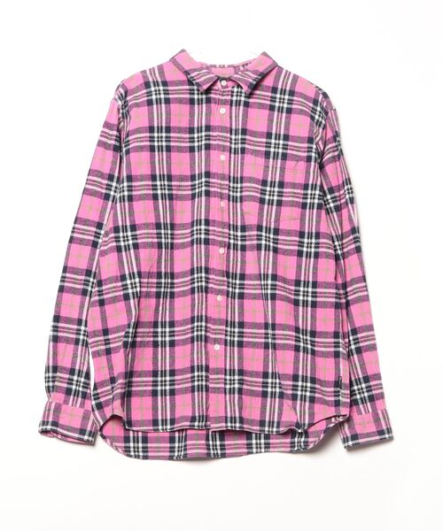ブランド古着】チェック柄長袖シャツ（シャツ/ブラウス）｜STUSSY 