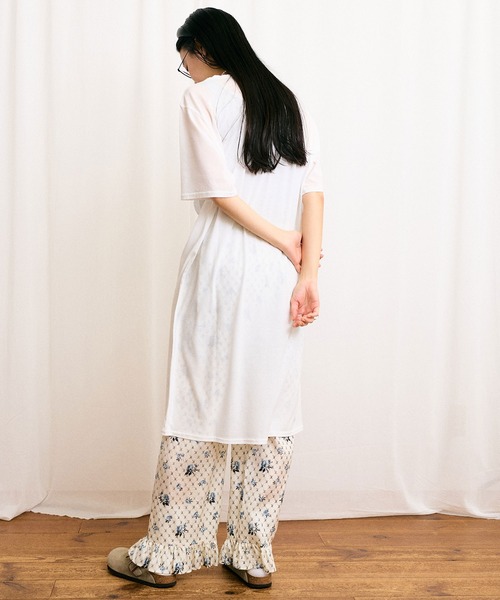 fig Ｌondon（フィグロンドン）の「●Grandma sofa frill pants（その他パンツ・レディース・グリーン/ブルー・FREE）」の9枚目の写真