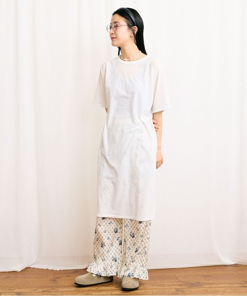 fig Ｌondon（フィグロンドン）の「●Grandma sofa frill pants（その他パンツ・レディース・グリーン/ブルー・FREE）」の11枚目の写真