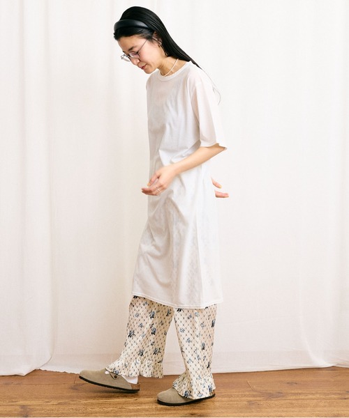 fig Ｌondon（フィグロンドン）の「●Grandma sofa frill pants（その他パンツ・レディース・グリーン/ブルー・FREE）」の21枚目の写真