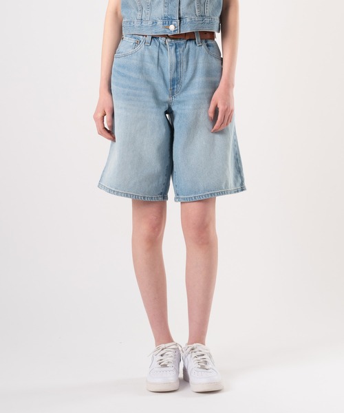 Levi's（リーバイス）の「Levi's/リーバイス BAGGY DAD ジーンズ（デニムパンツ・レディース・ライトインディゴブルー/ダークインディゴブルー/インディゴブルー・28inch/27inch/26inch/25inch/24inch/23inch）」の2枚目の写真