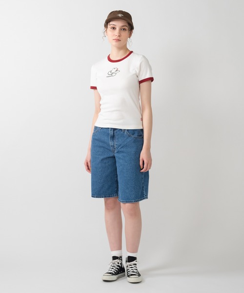 Levi's（リーバイス）の「Levi's/リーバイス BAGGY DAD ジーンズ（デニムパンツ・レディース・ライトインディゴブルー/ダークインディゴブルー/インディゴブルー・28inch/27inch/26inch/25inch/24inch/23inch）」の6枚目の写真
