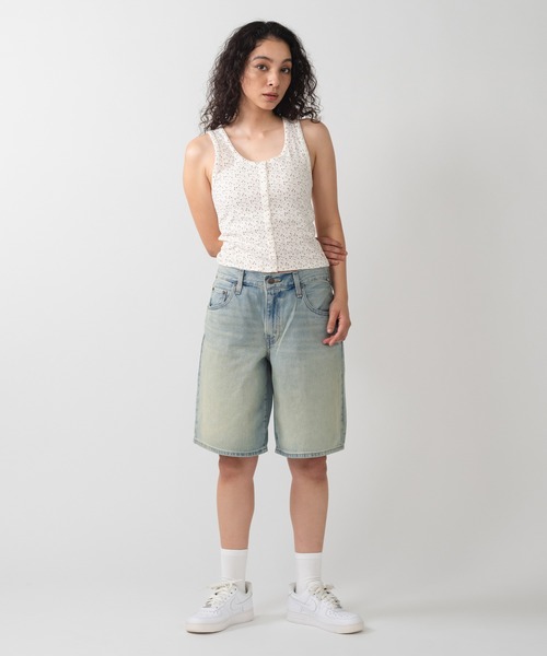 Levi's（リーバイス）の「Levi's/リーバイス BAGGY DAD ジーンズ（デニムパンツ・レディース・ライトインディゴブルー/ダークインディゴブルー/インディゴブルー・28inch/27inch/26inch/25inch/24inch/23inch）」の11枚目の写真