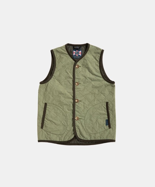 LAVENHAM（ラベンハム）の「Kirton Gilet Mens / カートン ジレ メンズ（ベスト・メンズ・ダークネイビー/アーミー/ブラック・L/M/S/XS/XL/XXL）」の3枚目の写真