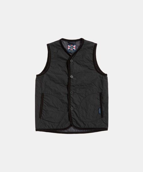 LAVENHAM（ラベンハム）の「Kirton Gilet Mens / カートン ジレ メンズ（ベスト・メンズ・ダークネイビー/アーミー/ブラック・L/M/S/XS/XL/XXL）」の2枚目の写真