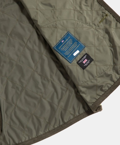 LAVENHAM（ラベンハム）の「Kirton Gilet Mens / カートン ジレ メンズ（ベスト・メンズ・ダークネイビー/アーミー/ブラック・L/M/S/XS/XL/XXL）」の13枚目の写真