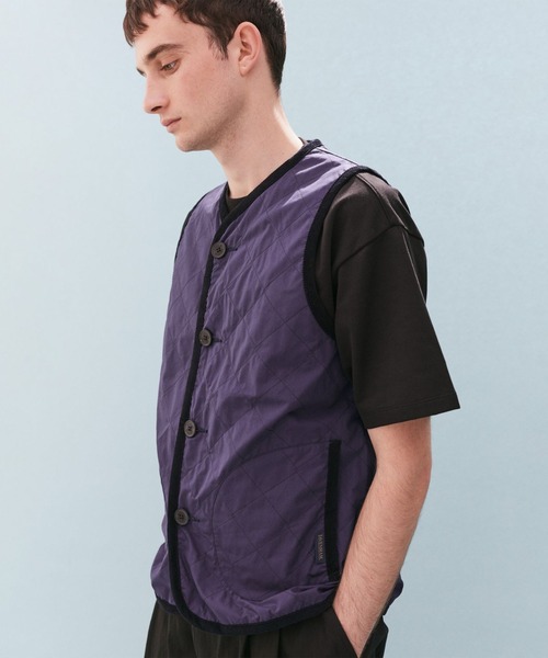 LAVENHAM（ラベンハム）の「Kirton Gilet Mens / カートン ジレ メンズ（ベスト・メンズ・ダークネイビー/アーミー/ブラック・L/M/S/XS/XL/XXL）」の18枚目の写真