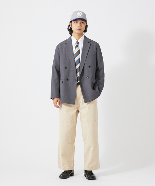 JOURNAL STANDARD relumeバスケットダブルブレストジャケット JOURNAL STANDARD relume ジャケット テーラードジャケット