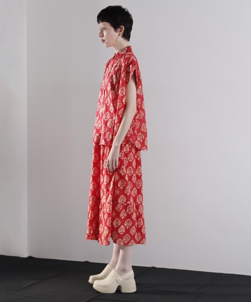 Deuxieme Classe M.A.B.E/メイブ ROSA マキシスカート セール】(MAISON HOTEL)SKIRT（スカート）｜ROSE BUD（ローズ
