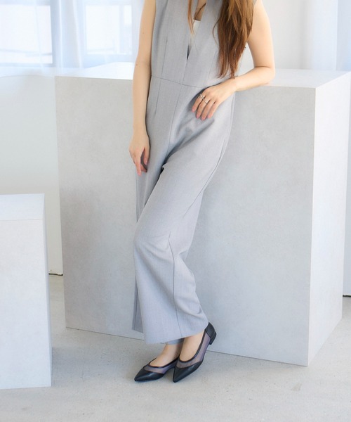 carino(カリーノ)の「【レイン対応】メッシュポインテッドトゥパンプス(パンプス・レディース・イエロー/シルバー/ブラック・22.5cm/23cm/23.5cm/24cm/24.5cm)」の7枚目の写真