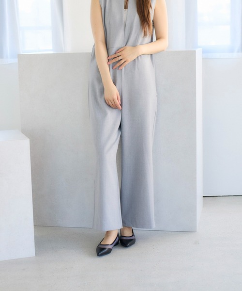 carino(カリーノ)の「【レイン対応】メッシュポインテッドトゥパンプス(パンプス・レディース・イエロー/シルバー/ブラック・22.5cm/23cm/23.5cm/24cm/24.5cm)」の8枚目の写真