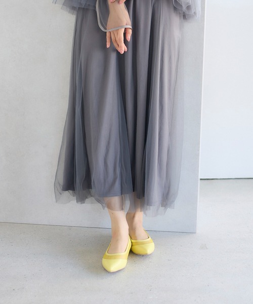 carino(カリーノ)の「【レイン対応】メッシュポインテッドトゥパンプス(パンプス・レディース・イエロー/シルバー/ブラック・22.5cm/23cm/23.5cm/24cm/24.5cm)」の19枚目の写真