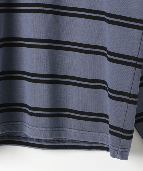 PBLIM（ページボーイリム）の「【UNISEX】ピグメントボーダー（Tシャツ/カットソー・レディース・チャコールグレー/ネイビー・MEDIUM/LARGE）」の20枚目の写真