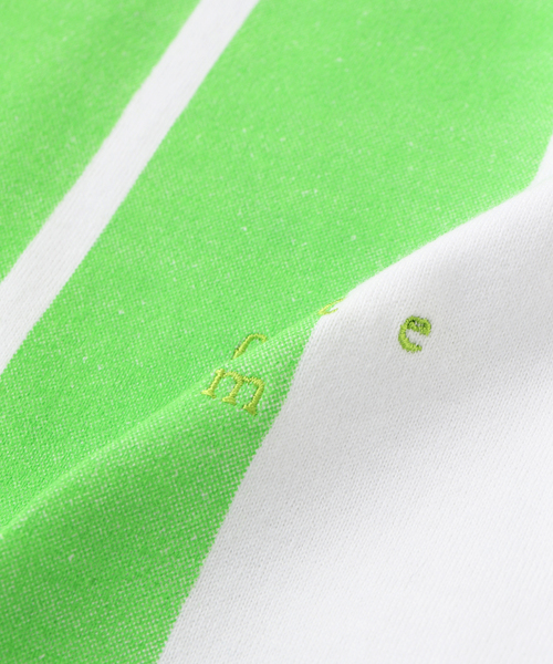 FACETASM(ファセッタズム)の「【FACETASM / ファセッタズム】7BARS BIG TEE(Tシャツ/カットソー・メンズ・イエロー/ホワイト/ブラック/ブルー・5)」の10枚目の写真
