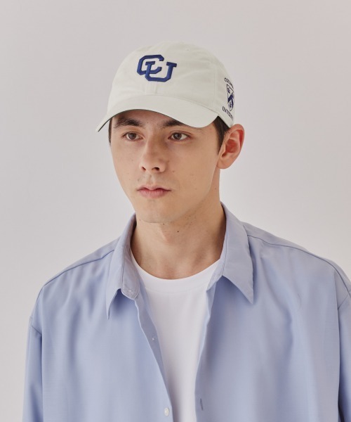 OVERRIDE(オーバーライド)の「Columbia TWILL WASHED CAP / カレッジ(キャップ・メンズ・ホワイト/ライトブルー・57~59cm)」の18枚目の写真