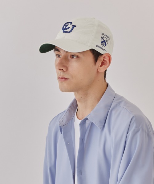 OVERRIDE(オーバーライド)の「Columbia TWILL WASHED CAP / カレッジ(キャップ・メンズ・ホワイト/ライトブルー・57~59cm)」の19枚目の写真