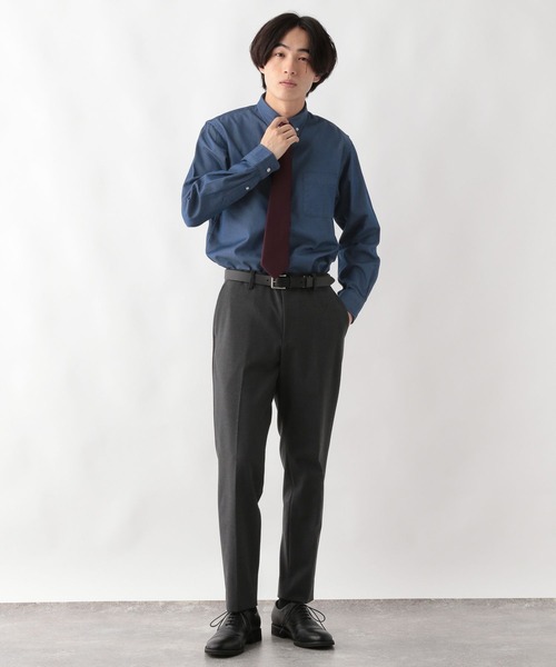 GLOBAL WORK(グローバルワーク)の「イージーケアクリーンデニムシャツ/147182(シャツ/ブラウス・メンズ・ライトインディゴブルー/ダークインディゴブルー・SMALL/MEDIUM/LARGE/X-LARGE)」の16枚目の写真