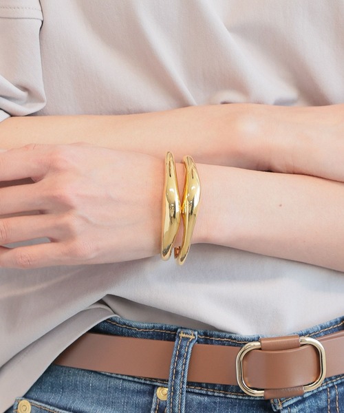 BARNYARDSTORM（バンヤードストーム）の「BARNYARDSTORM / Wメタルノックバングル 【『ネルソンさん』YouTubeご紹介アイテム】（バングル/リストバンド・レディース・その他1/その他2・FREE）」の22枚目の写真