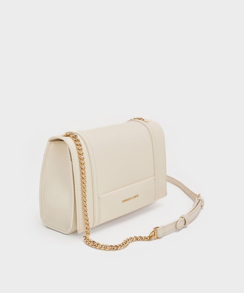 CHARLES & KEITH◆Shalia チェーンストラップ ショルダーバッグ CHARLES & KEITH｜Shalia シャリア チェーンストラップ