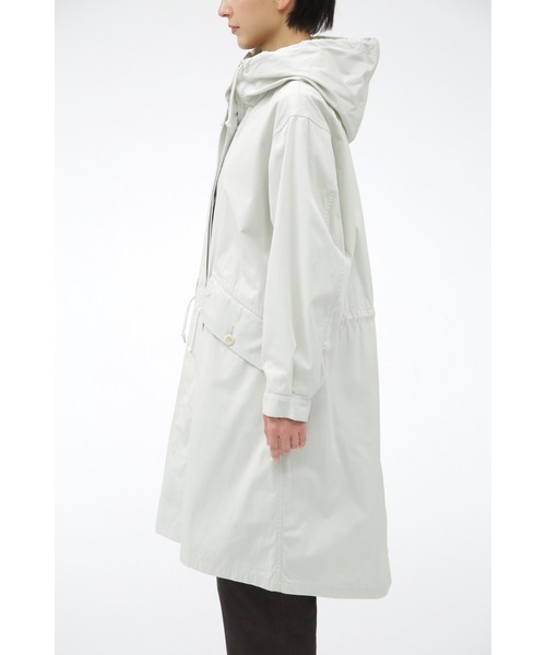 25年【美品✨】MHL. COMPACT COTTON TWILL モッズコート MHL.（エムエイチエル）の「COMPACT COTTON TWILL（モッズコート